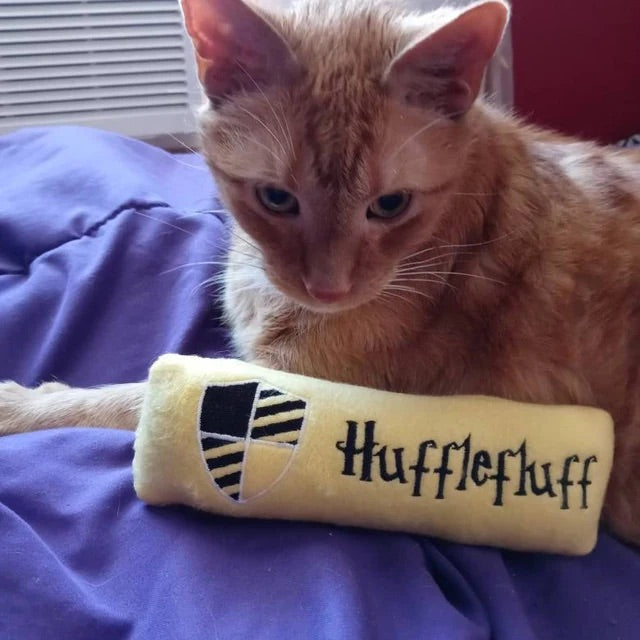 Harry Potter Custom Cat Toy- Wizard House Personalized Kicker Catnip Toy Cat Toys   