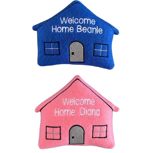 Welcome Home Custom Cat Toy - Personalized Housewarming Gotcha Day Catnip Toy Cat Toys   