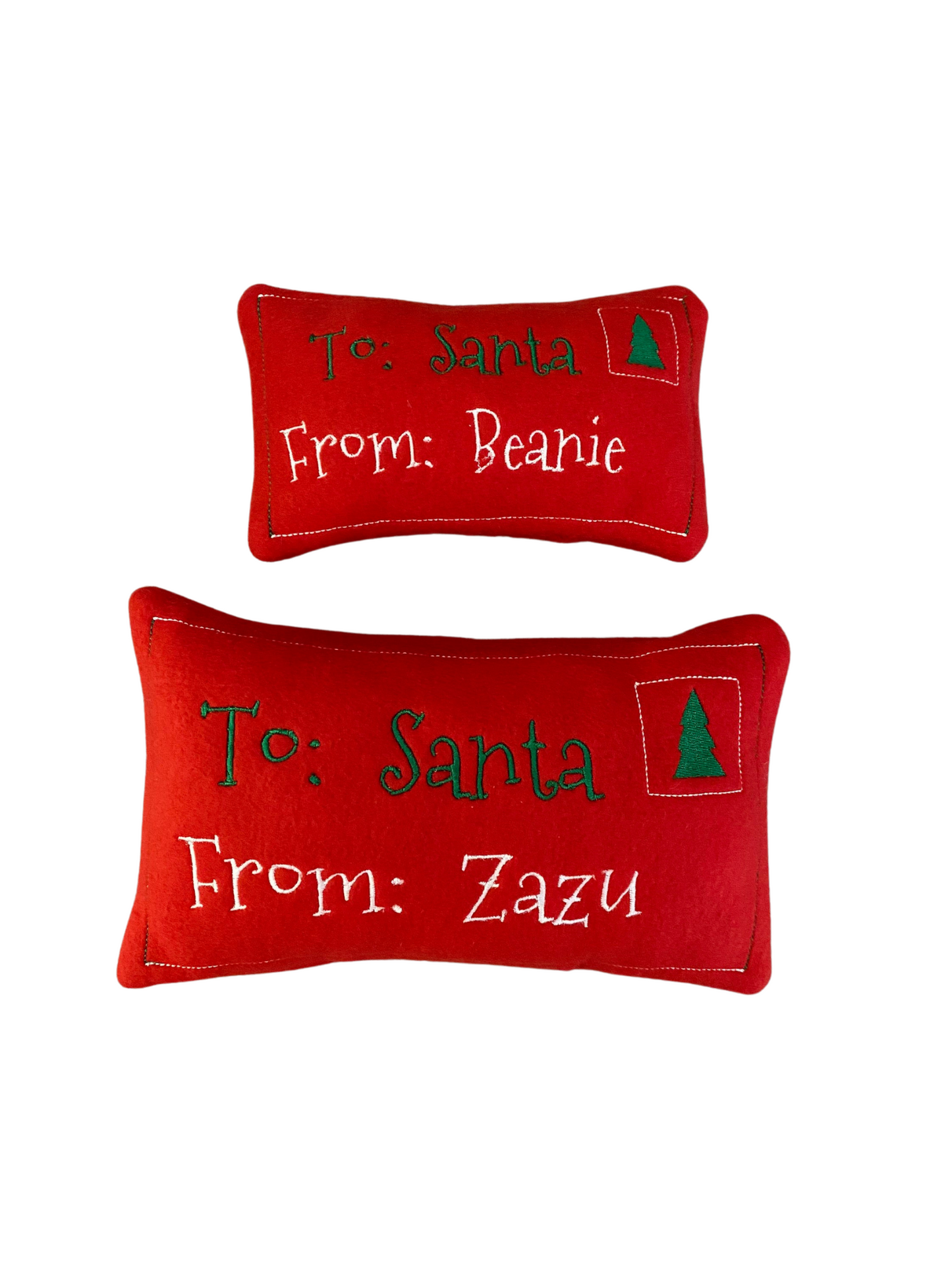 Santa Letter Custom Dog Toy - Christmas Personalized Squeaky Toy Dog Toys   