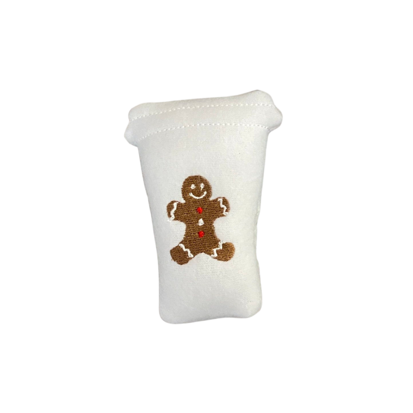 Coffee Custom Dog Toy- Personalized Squeaky Toy