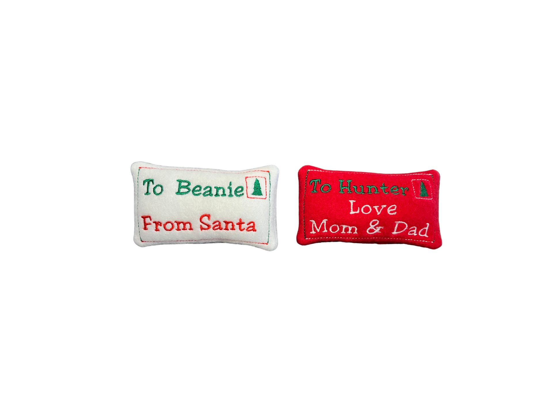 Santa Letter Custom Cat Toy - Christmas Personalized Catnip Toy Cat Toys   