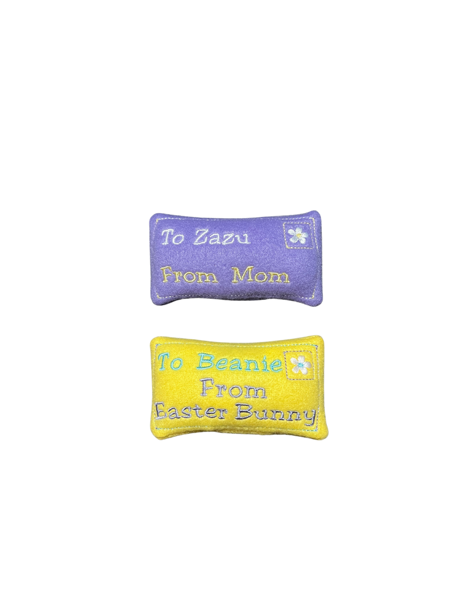 Pastel Letter Custom Cat Toy - Personalized Spring Catnip Toy Cat Toys   