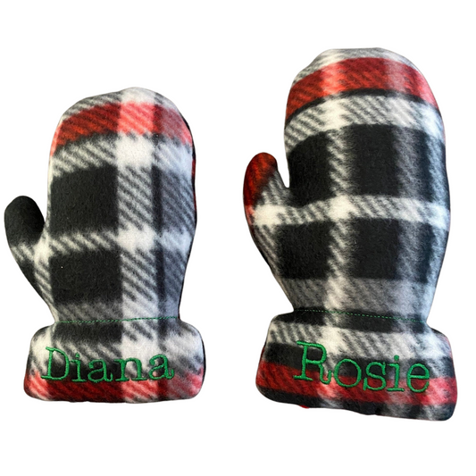 Mitten Custom Dog Toy - Personalized Squeaky Toy Dog Toys   