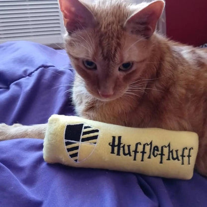 Harry Potter Catnip Kicker Cat Toy- Wizard House Personalized Custom Cat Toy