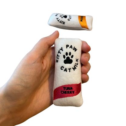 Cat Milk White Claw Catnip Cat Toy- Handmade Cat Toy Funny Custom Gift