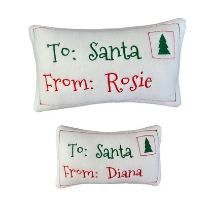 Santa Letter Custom Dog Toy - Christmas Personalized Squeaky Toy Dog Toys   