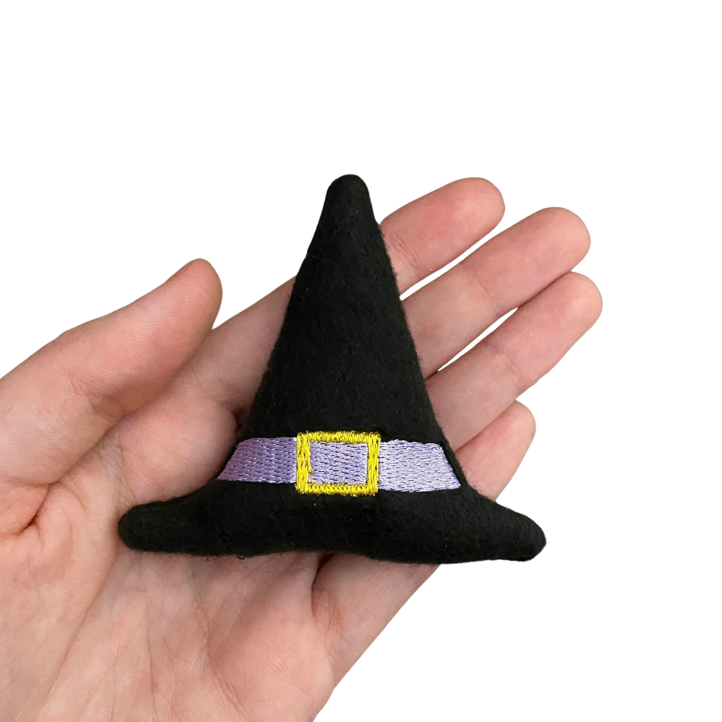 3 pack Custom Cat Toys- Halloween Personalized Cat Toy. Pumpkin, Ghost, and Witch hat Catnip Cat Toys