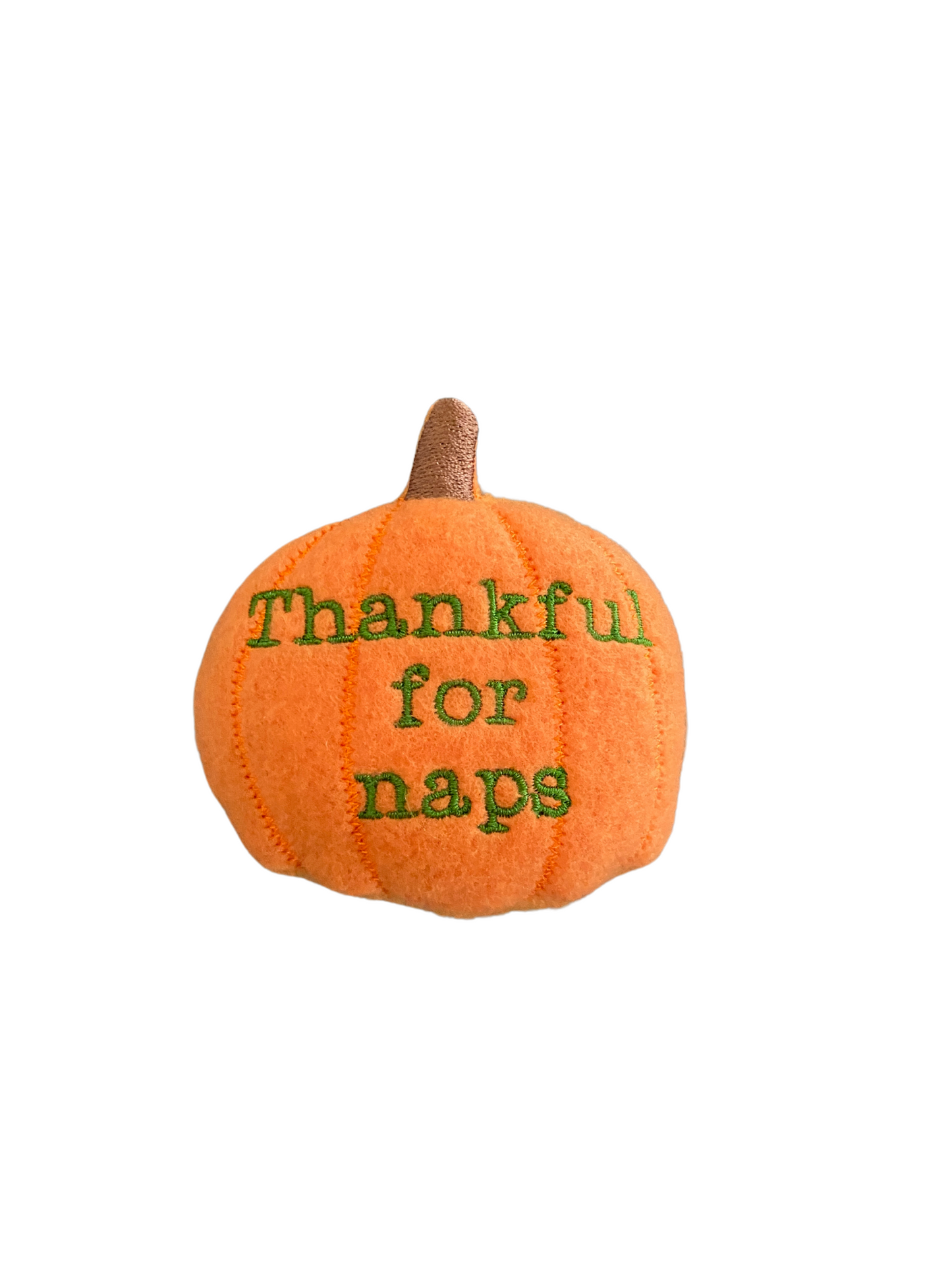 Pumpkin Custom Dog Toy - Thanksgiving Personalized Squeaky Toy Dog Toys   